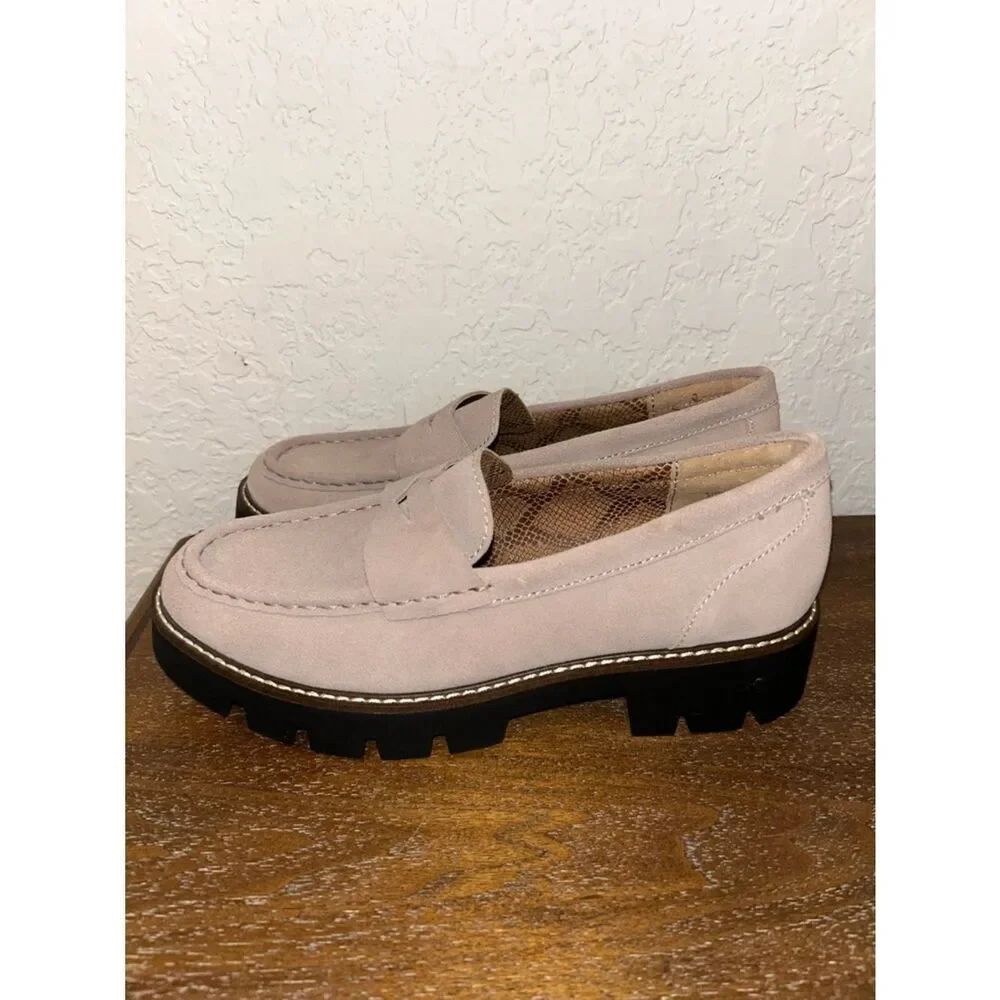 House of Harlow 1960 Gunner Platform Chunky Loafer Shoes